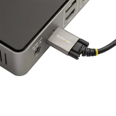 StarTech.com 20in (50cm) USB-C Cable, Side Screw Locking, USB 10Gbps, 100W (5A) Power Delivery, 8K 60Hz / 4K 144Hz DP Alt Mode - Thunderbolt Compatible view 7