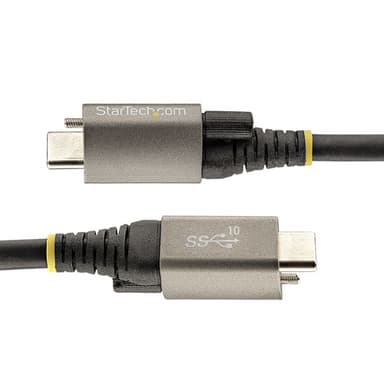 StarTech.com 3ft (1m) USB-C Cable, Top Screw Locking, USB 10Gbps, 100W (5A) Power Delivery, 8K 60Hz / 4K 144Hz DP Alt Mode, USB-IF Certified - Thunderbolt Compatible view 7