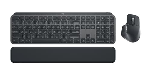 Logitech MX Keys Combo For Business Gen 2 keyboard Mouse included Office RF Wireless + Bluetooth QWERTY UK International Graphite