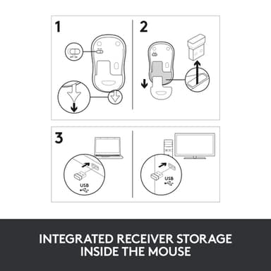 Logitech Wireless Mouse M185 — 910-002238 view 16