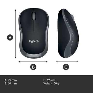 Logitech Wireless Mouse M185 — 910-002238 view 15