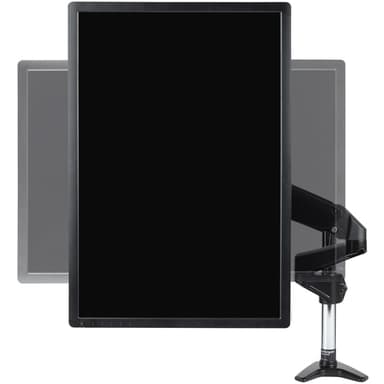 StarTech.com Desk Mount Monitor Arm for Single VESA Display up to 32" or 49" Ultrawide (17.6lb/8kg) - Full Motion Articulating & Height Adjustable - C-Clamp, Grommet - Single Monitor Arm view 3