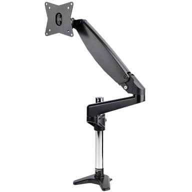 StarTech.com Desk Mount Monitor Arm for Single VESA Display up to 32" or 49" Ultrawide (17.6lb/8kg) - Full Motion Articulating & Height Adjustable - C-Clamp, Grommet - Single Monitor Arm view 1