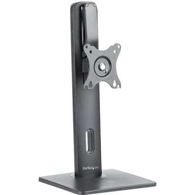StarTech.com Free Standing Single Monitor Mount - Height Adjustable Monitor Stand - For VESA Mount Displays up to 32" (15lb/7kg) - Ergonomic Monitor Stand for Desk - Tilt/Swivel/Rotate view 12