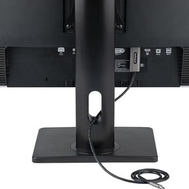 StarTech.com Free Standing Single Monitor Mount - Height Adjustable Monitor Stand - For VESA Mount Displays up to 32" (15lb/7kg) - Ergonomic Monitor Stand for Desk - Tilt/Swivel/Rotate view 17
