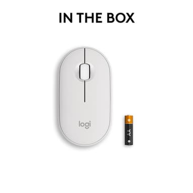 Logitech Pebble 2 M350s mouse Travel Ambidextrous RF Wireless + Bluetooth Optical 4000 DPI view 18