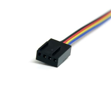 StarTech.com 12in 4 Pin Fan Power Extension Cable - M/F view 3
