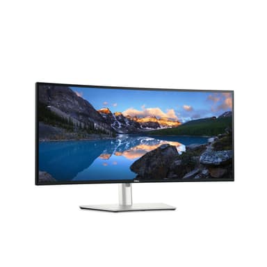 DELL UltraSharp U3425WE computer monitor 86.7 cm (34.1") 3440 x 1440 pixels Wide Quad HD LCD Black, Silver view 3