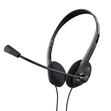 Trust 21665 headphones/headset Wired In-ear Calls/Music Black view 1