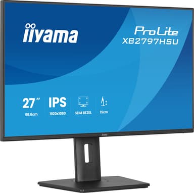 iiyama ProLite XB2797HSU-B1 computer monitor 68.6 cm (27") 1920 x 1080 pixels Full HD LED Black view 6