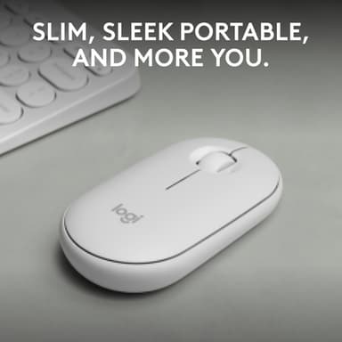 Logitech Pebble 2 M350s mouse Travel Ambidextrous RF Wireless + Bluetooth Optical 4000 DPI view 11