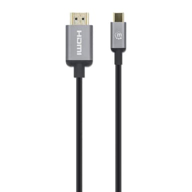Manhattan USB-C to HDMI Cable, 4K@60Hz, 1m, Black, Male to Male, Three Year Warranty, Equivalent to CDP2HD2MBNL view 4