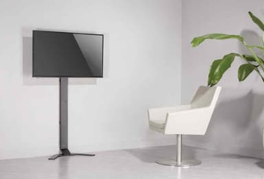 Manhattan Floor Stand for TV & Monitor Mounts (Ultra Slim), Stand Assembly, For screens: 37" to 55", VESA compatibility: all between 200x200 to 400x400mm - check the dimensions of the four mounting holes on back of screen to ensure it fits, Max 40kg, LFD, Bracket view 14