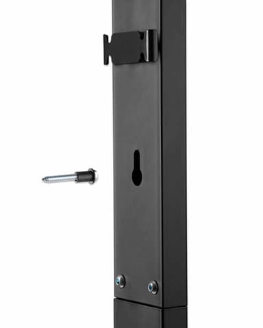 Manhattan Floor Stand for TV & Monitor Mounts (Ultra Slim), Stand Assembly, For screens: 37" to 55", VESA compatibility: all between 200x200 to 400x400mm - check the dimensions of the four mounting holes on back of screen to ensure it fits, Max 40kg, LFD, Bracket view 10