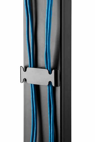Manhattan Floor Stand for TV & Monitor Mounts (Ultra Slim), Stand Assembly, For screens: 37" to 55", VESA compatibility: all between 200x200 to 400x400mm - check the dimensions of the four mounting holes on back of screen to ensure it fits, Max 40kg, LFD, Bracket view 9