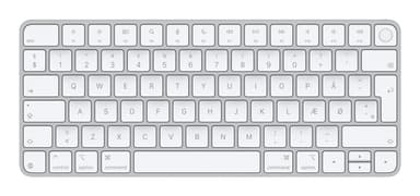 Apple Magic keyboard Universal USB + Bluetooth QWERTY Danish White view 1