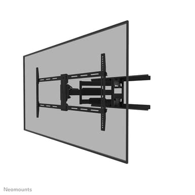 Neomounts WL40-550BL18 TV mount wall 43-75" - full motion - easy install view 1