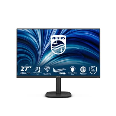Philips 27B2N3500J/00 computer monitor 68.6 cm (27") 2560 x 1440 pixels 2K LCD Black view 1