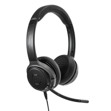 Targus AEH104GL headphones/headset Wired & Wireless Head-band Calls/Music USB Type-C Bluetooth Black view 4