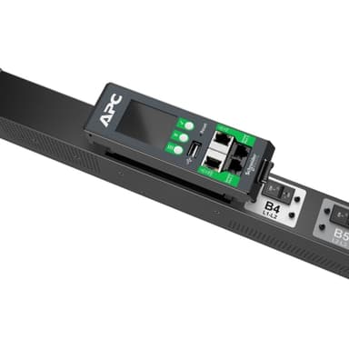 APC NetShelter Rack PDU Advanced, Metered, 3Phase, 43.5kW 400V 63A or 34.6kW 415V 60A, 42 Outlets, IEC309 view 6