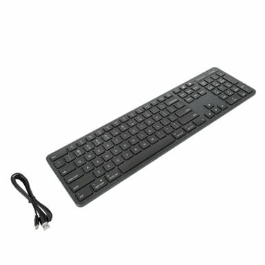 Targus EcoSmart AKB874UK keyboard Universal USB QWERTY UK English Black view 12