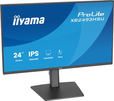 iiyama ProLite XB2493HSU-B1 computer monitor 60.5 cm (23.8") 1920 x 1080 pixels Full HD LED Black view 7