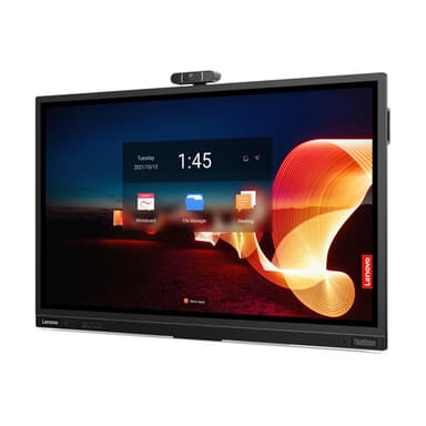 Lenovo ThinkVision T65 computer monitor 165.1 cm (65") 3840 x 2160 pixels 4K Ultra HD LED Touchscreen Black view 2