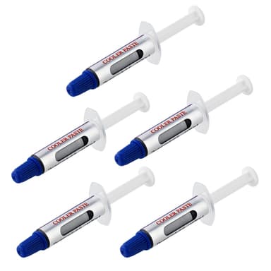 StarTech.com Thermal Paste, Pack of 5 Re-sealable Syringes (1.5g / each), Metal Oxide Compound, CPU Heat Sink Thermal Grease Paste view 2