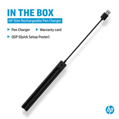 HP Slim Rechargeable Pen Charger view 3