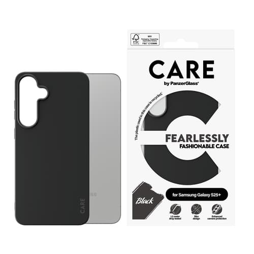 PanzerGlass CARE™ by ® Case Black Samsung Galaxy S25+