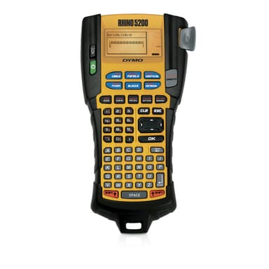 DYMO RHINO 5200 Industrial Label Maker | ABC Keyboard | Labelling Machine for WarehousesLabs and other Industrial Settings view 1
