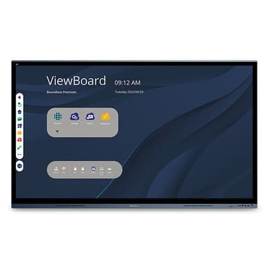 Viewsonic IFP6562 Signage Display Interactive flat panel 165.1 cm (65") LED Wi-Fi 350 cd/m² 4K Ultra HD Black Touchscreen Built-in processor Android 8.0 view 1