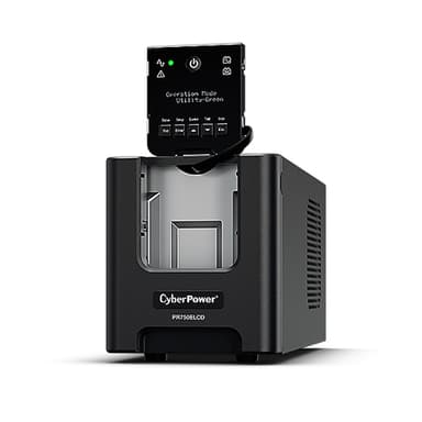 CyberPower PR750ELCD uninterruptible power supply (UPS) Line-Interactive 0.75 kVA 675 W 6 AC outlet(s) view 2