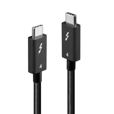 Lindy 1m Thunderbolt 4 Cable, 40Gbps, passive view 1