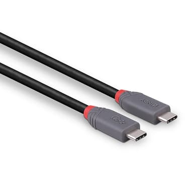 Lindy 0.8m USB 4 Type C Cable, 40Gbps, Anthra Line view 3