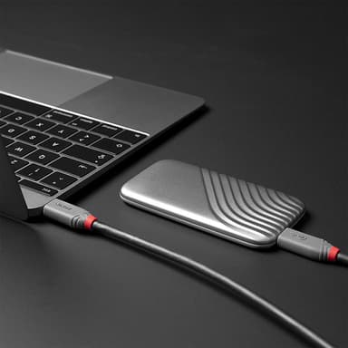 Lindy 0.8m USB 4 Type C Cable, 40Gbps, Anthra Line view 5