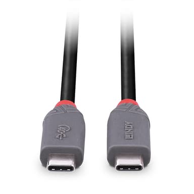 Lindy 0.8m USB 4 Type C Cable, 40Gbps, Anthra Line view 4