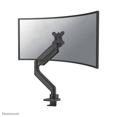 Neomounts DS70PLUS-450BL1 Monitor arm 17-49" - gas spring - Topfix - 180°-stop view 1
