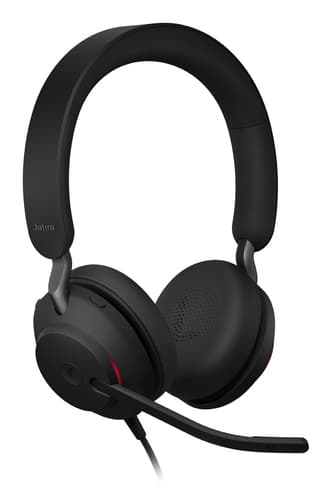 Jabra Evolve2 40 SE Headset Wired Head-band Office/Call center USB Type-C / USB Type-A Black view 1