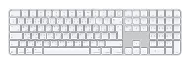 Apple Magic keyboard Universal USB + Bluetooth QWERTY Arabic White view 1