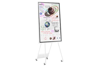 Samsung WM65B interactive whiteboard 165.1 cm (65") 3840 x 2160 pixels Touchscreen Grey, White view 19
