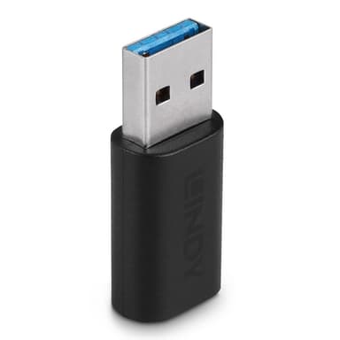 Lindy USB 3.2 Type A to C adapter view 1
