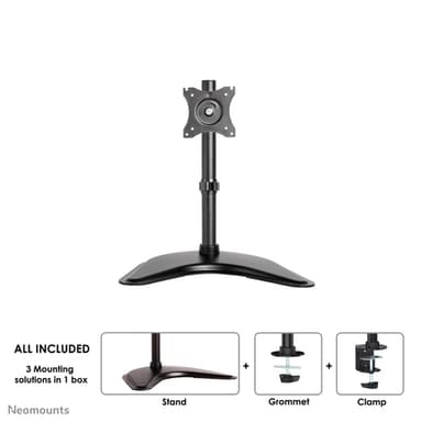Neomounts NM-D335BLACK Monitor stand 10-30" view 2