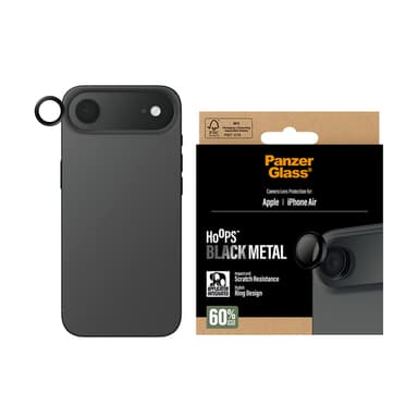 PanzerGlass ® Hoops® Camera Lens Protector Black iPhone Air Clear screen protector Apple 1 pc(s) view 2