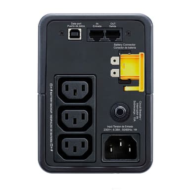 APC Back-UPS 500VA, 230V, AVR, IEC Sockets view 3