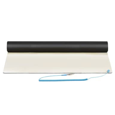 StarTech.com Anti Static Mat, ESD Mat for Electronics Repair, Anti Static Table/Desk Mat w/Detachable Grounding Wire, ANSI/ESD S 4.1, Flexible Thermoplastic Work Pad/Mat, 23x47 in (60x120cm) - TAA view 4