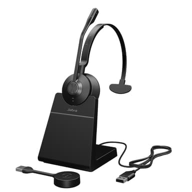 Jabra Engage 55 - USB-A UC Mono Stand, EMEA/APAC view 1