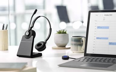 Jabra Engage 55 MS Stereo Headset Wireless Head-band Office/Call center USB Type-A Black view 10