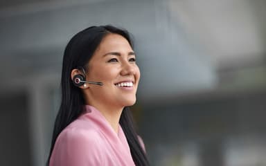 Jabra Engage 55 MS Stereo Headset Wireless Head-band Office/Call center USB Type-A Black view 7