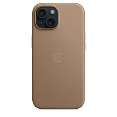 Apple iPhone 15 FineWoven Case with MagSafe - Taupe view 5